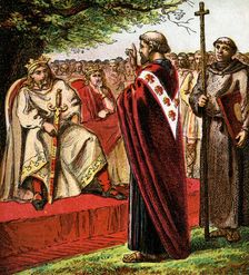 Saint Augustine And The Saxons (c1850)