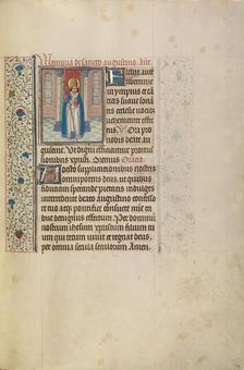 Saint Augustine; Arenberg Hours, early 1460s. Creator: Workshop of Willem Vrelant