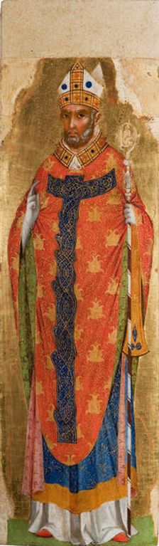Saint Augustine, c1340-1345. Creator: Veneziano, Paolo (ca 1330-ca 1360)