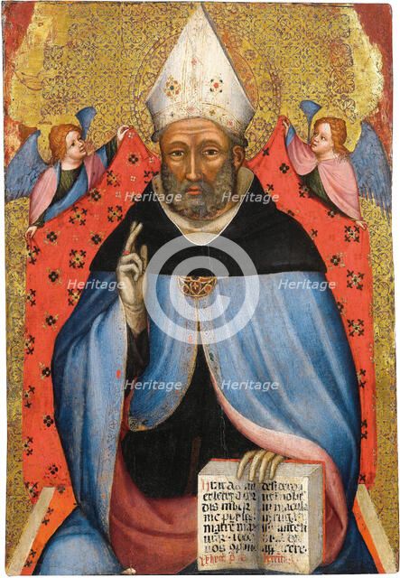 Saint Augustine. Creator: Antonio de Carro (active 1387-1421).