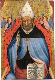 Saint Augustine. Creator: Antonio de Carro (active 1387-1421)