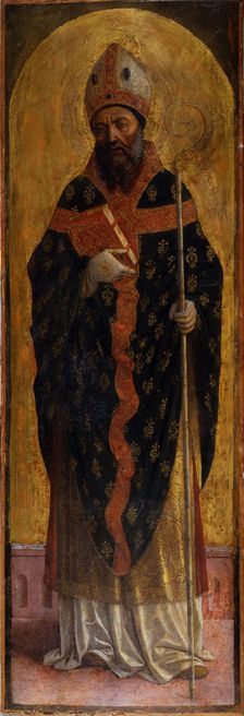 Saint Augustine. Creator: Foppa, Vincenzo (active 1456-1516)
