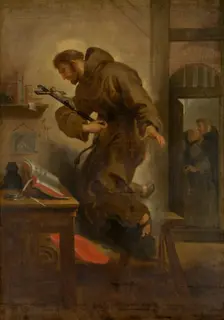 Saint Bonaventura in Ecstasy, mid-late 17th century. Creator: Abraham Jansz van Diepenbeeck