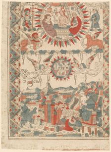Saint Bonaventure Arriving and Preaching in Lyon, 1480-1490. Creator: Unknown