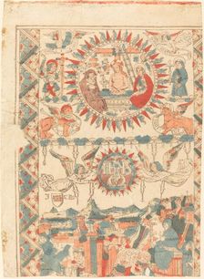 Saint Bonaventure Arriving and Preaching in Lyon, 1480-1490. Creator: Unknown