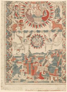 Saint Bonaventure Arriving and Preaching in Lyon, 1480-1490. Creator: Unknown