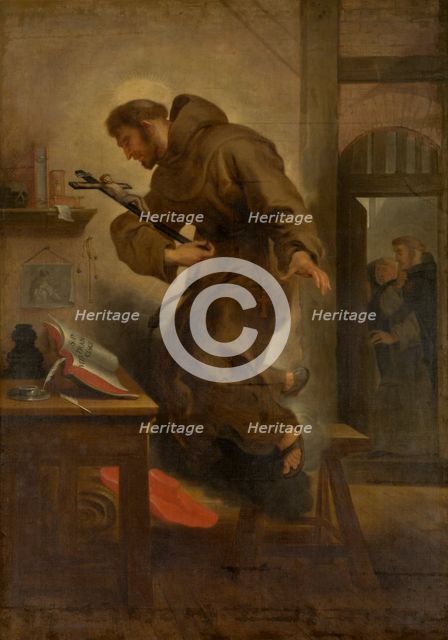 Saint Bonaventure in Ecstasy. Creator: Abraham Jansz van Diepenbeeck.
