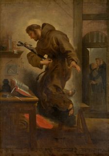 Saint Bonaventure in Ecstasy. Creator: Abraham Jansz van Diepenbeeck