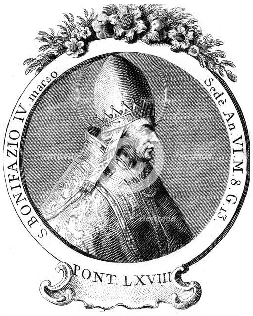 Saint Boniface IV, Pope of the Catholic Church. Artist: Unknown