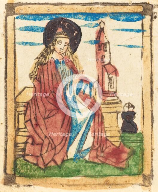 Saint Barbara, 1460/1470. Creator: Unknown.