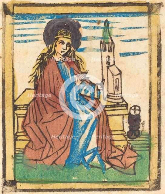 Saint Barbara, 1460/1470. Creator: Unknown.