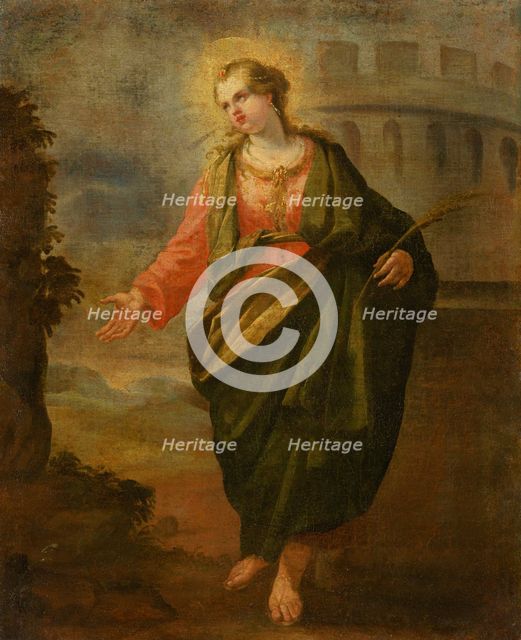 Saint Barbara, 1760-1780. Creator: Unknown.