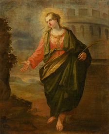 Saint Barbara, 1760-1780. Creator: Unknown