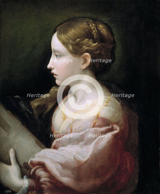 Saint Barbara. Artist: Parmigianino (1503-1540)
