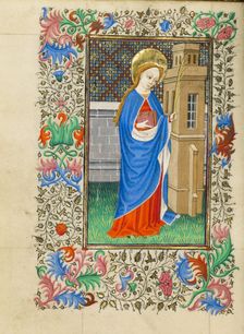 Saint Barbara; Book of Hours, about 1430-1440. Creator: Fastolf Master