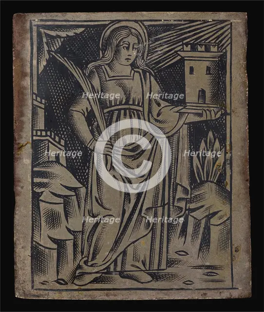 Saint Barbara. Creator: Unknown.