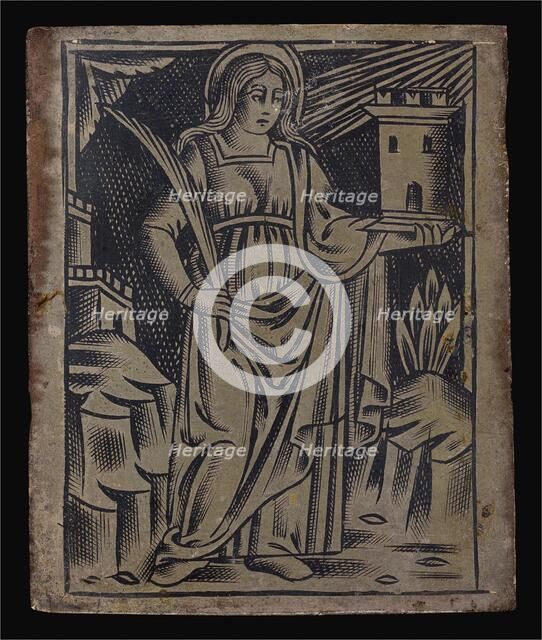 Saint Barbara. Creator: Unknown.