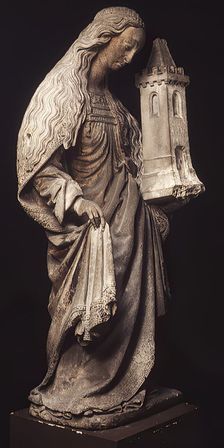 Saint Barbara, French, 16th century. Creator: Unknown