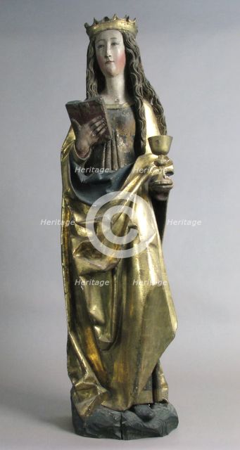 Saint Barbara, German, 15th-16th century. Creator: Unknown.