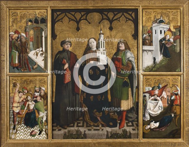 Saint Barbara Polyptych.