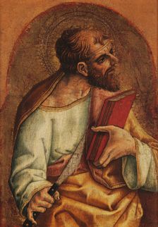 Saint Bartholomew, 1472. Creator: Crivelli, Carlo (c. 1435-c. 1495)