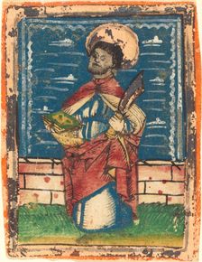 Saint Bartholomew, 1480/1490. Creator: Unknown