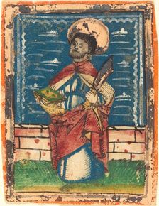 Saint Bartholomew, 1480/1490. Creator: Unknown