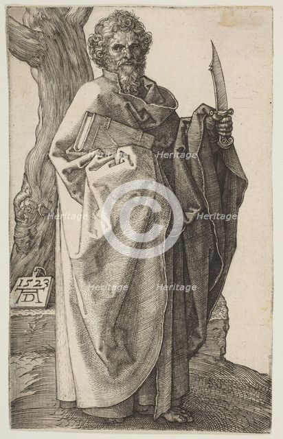 Saint Bartholomew, 1523. Creator: Albrecht Durer.