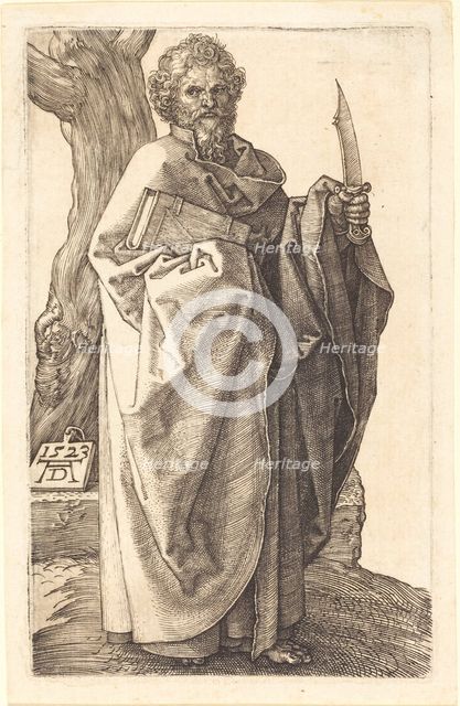 Saint Bartholomew, 1523. Creator: Albrecht Durer.