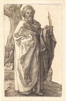 Saint Bartholomew, 1523. Creator: Albrecht Durer