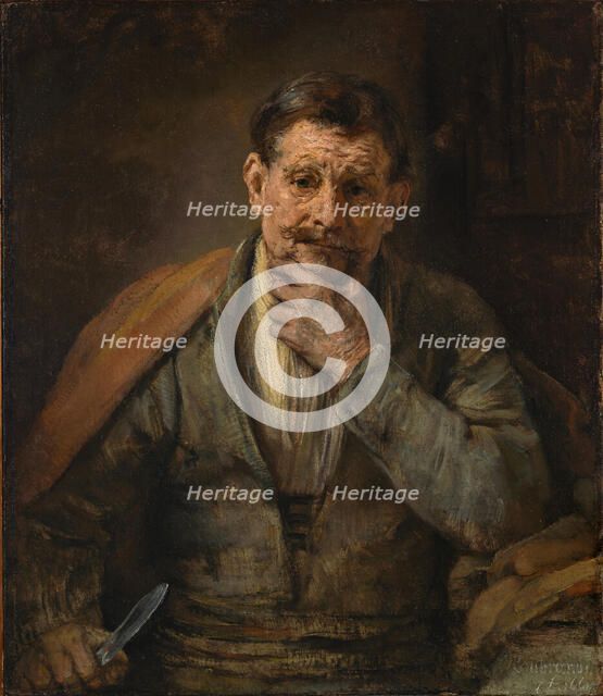 Saint Bartholomew, 1661. Creator: Rembrandt Harmensz van Rijn.