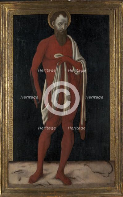 Saint Bartholomew, c1480-1485. Creator: Matteo di Giovanni (ca. 1430-1495).