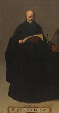 Saint Bede, first half of the 17th century. Creator: Bartolomé Román