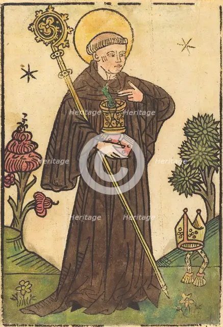 Saint Benedict, 1450/1470. Creator: Unknown.