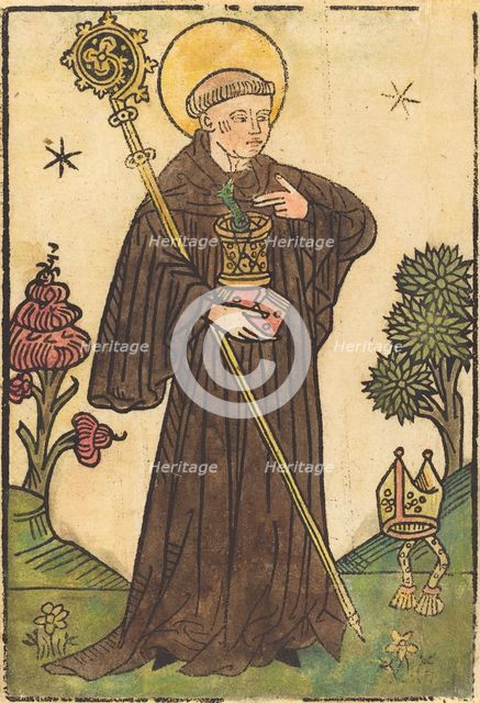 Saint Benedict, 1450/1470. Creator: Unknown.