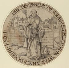 Saint Benedict, 1510/1515. Creator: Hans von Kulmbach