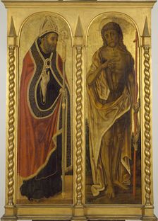 Saint Benedict and Saint John the Baptist, 1487-1492. Creator: Vittore Crivelli