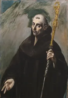 Saint Benedict, between 1577 and 1579. Creator: El Greco