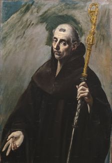 Saint Benedict, between 1577 and 1579. Creator: El Greco