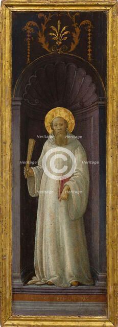 Saint Benedict , c1470-1475. Creator: Lippi; Filippino (1457-1504).