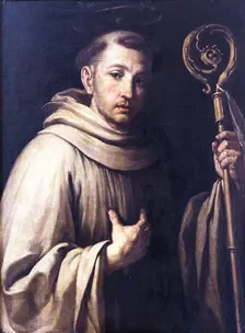 Saint Bernard the Abbot, 17th or 18th century. Creator: Antonio Palomino
