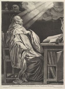 Saint Bernard de Clairvaux. Creator: Jean Morin
