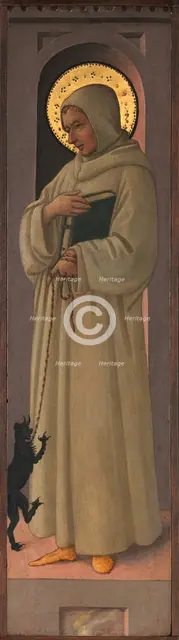 Saint Bernard of Clairvaux, ca. 1447-1469. Creator: Unknown.