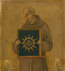 Saint Bernardino, 1450-60. Creator: Sano di Pietro
