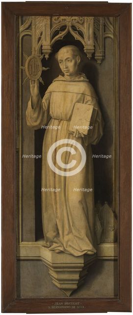 Saint Bernardino of Siena. Artist: Provost (Provoost), Jan (1465-1529)