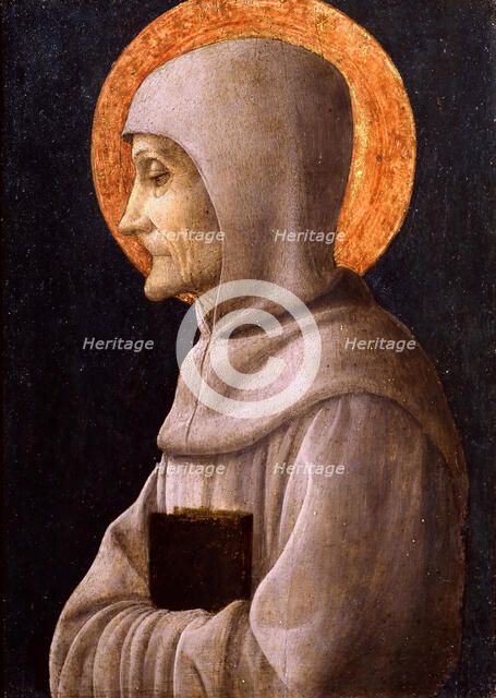 Saint Bernardino of Siena, c. 1450. Creator: Mantegna, Andrea (1431-1506).
