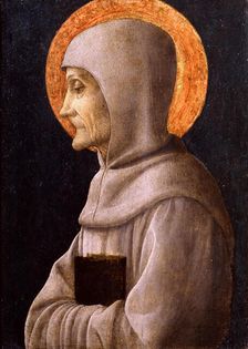 Saint Bernardino of Siena, c. 1450. Creator: Mantegna, Andrea (1431-1506)