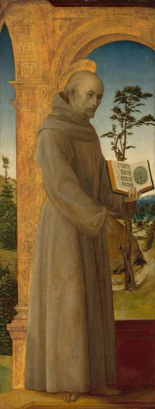 Saint Bernardino of Siena, c. 1495/1500. Creator: Vincenzo Foppa