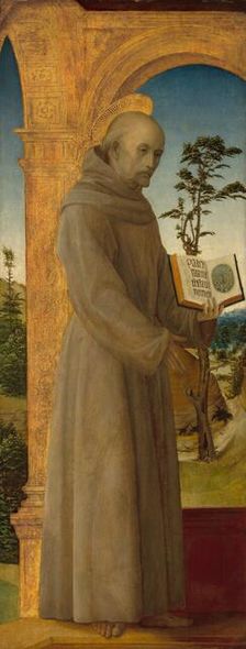 Saint Bernardino of Siena, c. 1495/1500. Creator: Vincenzo Foppa