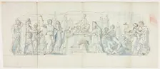 Saint Bibiana Refusing to Sacrifice to Jupiter, n.d. Creator: Antonio Grano
